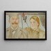 Portret van Wacław Karczewski en Helena Karczewska - Jacek Malczewski — ingelijst kunstwerk aan de muur