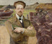 portret van Władysław Reymont - Jacek Malczewski — weergave van het kunstwerk