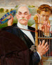 Portret van Władysław Łęcki - Jacek Malczewski — weergave van het kunstwerk