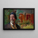Zelfportret - Jacek Malczewski — ingelijst kunstwerk aan de muur