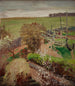 Landschapschilderij van het lentelandschap - Jacek Malczewski — weergave van het kunstwerk