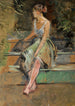 Studie van een meisje - Jacek Malczewski — weergave van het kunstwerk