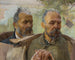 Twee oude mannenhoofden - Jacek Malczewski — weergave van het kunstwerk