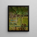 Vue du jardin - Jacek Malczewski — ingelijst kunstwerk aan de muur