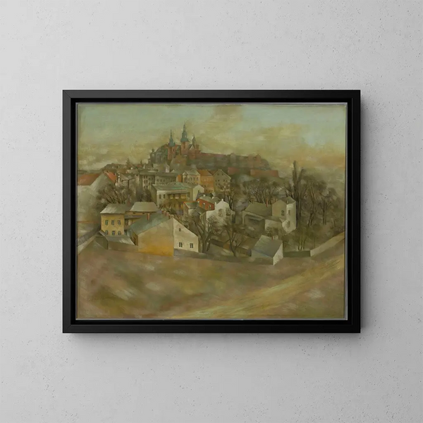 Wawel - Jacek Mierzejewski — ingelijst kunstwerk aan de muur