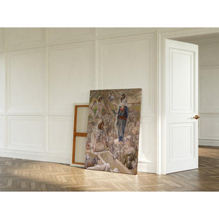 Jacob et Rachel au puits - James Tissot | Reproduction Tableau Décoration murale affiche copie