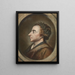 Alexandre Pape dichter 1744 - Jacob Christoph Le Blon — ingelijst kunstwerk aan de muur