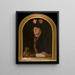 Portrait of a Man - Jacob Cornelisz van Oostsanen — framed artwork on a wall