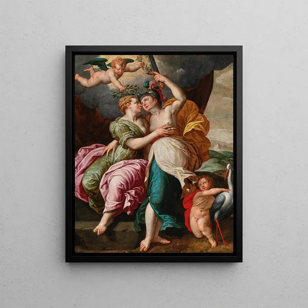 Jacob De Backer - Vigilance embracing Peace.webp