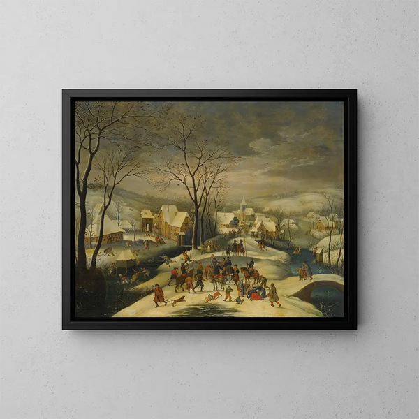 Het Bloedbad der Onschuldigen - Jacob Grimmer — ingelijst kunstwerk aan de muur