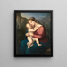 Marie met het Kind - Jacob Götzenberger — ingelijst kunstwerk aan de muur