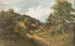 Route de campagne animée en été - Jacob Hoffmann | Reproduction — weergave van het kunstwerk