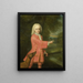 Portret van een jongen - Jacob Jan Nachenius — ingelijst kunstwerk aan de muur