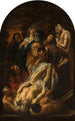 La Mise au tombeau du Christ - Jacob Jordaens — weergave van het kunstwerk