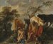 Mercure en Argus - Jacob Jordaens — weergave van het kunstwerk
