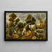Mercure, Argus en Io - Jacob Jordaens — ingelijst kunstwerk aan de muur