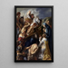 Le Portement de croix - Jacob Jordaens — ingelijst kunstwerk aan de muur