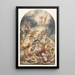 La Conversion de Saul avec le Christ et la croix - Jacob Jordaens — ingelijst kunstwerk aan de muur