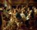 De Feest van de Koning van de Boontjes - Jacob Jordaens — weergave van het kunstwerk