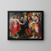 De vlucht van Lot en zijn familie uit Sodom - Jacob Jordaens — ingelijst kunstwerk aan de muur