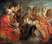 De vier Vaders van de Latijnse Kerk - Jacob Jordaens — weergave van het kunstwerk