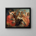 De vier Vaders van de Latijnse Kerk - Jacob Jordaens — ingelijst kunstwerk aan de muur