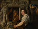 De fruitverkoper - Jacob Jordaens — weergave van het kunstwerk