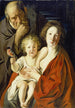 La Sainte Famille - Jacob Jordaens — weergave van het kunstwerk