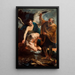 Het Offer van Isaak - Jacob Jordaens — ingelijst kunstwerk aan de muur