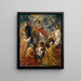 La vénération de l'Eucharistie - Jacob Jordaens — ingelijst kunstwerk aan de muur