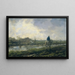 Sentier de halage - Jacob Maris — ingelijst kunstwerk aan de muur