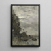 Landschap met molen bij maanlicht - Jacob Maris — ingelijst kunstwerk aan de muur