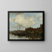 Sur l'Amstel - Jacob Maris — ingelijst kunstwerk aan de muur