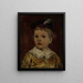 portret van Willem, waarschijnlijk Willem Matthijs Maris Jbzn, zoon van Jacob Maris - Jacob Maris — ingelijst kunstwerk aan de muur