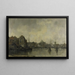 View of the City - Jacob Maris — framed artwork on a wall