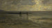 Strand bij avond - Jacob Maris — weergave van het kunstwerk