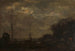 Kanaal in het maanlicht - Jacob Maris — weergave van het kunstwerk