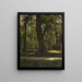 ontbossingschilderij in de Tiergarten van Berlijn - Jacob Nöbbe — ingelijst kunstwerk aan de muur