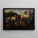 Berger met dieren - Jacob Roo — ingelijst kunstwerk aan de muur