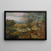 Landschap met dorp in de herfst - Jacob Savery de Oudere — ingelijst kunstwerk aan de muur