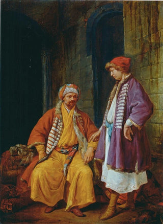 Jacob Toorenvliet - Two Turkish Merchants Conversing.webp