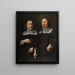 Portret van twee mannen - Jacob van Oost — ingelijst kunstwerk aan de muur