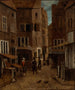 Straatscène - Jacob Vrel — weergave van het kunstwerk