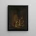 De Christus zegent de kleine kinderen - Jacob Willemsz. de Wet — ingelijst kunstwerk aan de muur