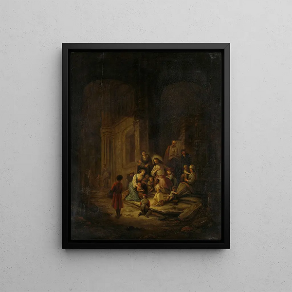 Jacob de Wit - Christ Blessing the little Children.webp