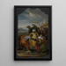 Saint Philippe baptise l'eunuque - Jacob de Wit — ingelijst kunstwerk aan de muur