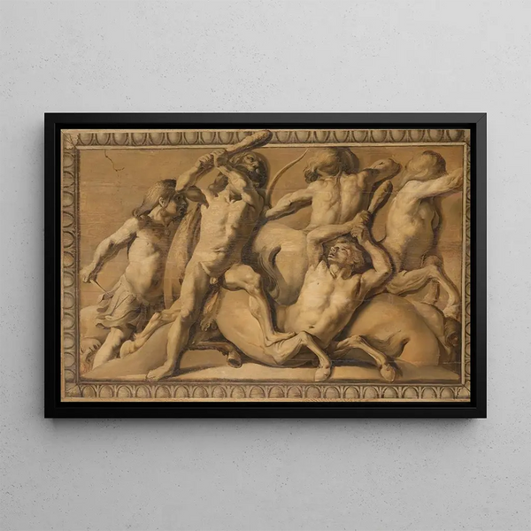 Jacob van Campen - Hercules Slays the Centaurs Jupiter Defeating the Centaurs.webp