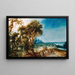 Landschap met een aanval van diligentie - Jacob van Geel — ingelijst kunstwerk aan de muur