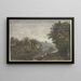 aan de muur van de stad in Utrecht - Jacob van Liender — ingelijst kunstwerk aan de muur
