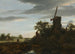 Landschap met een windmolen - Jacob van Ruisdael — weergave van het kunstwerk